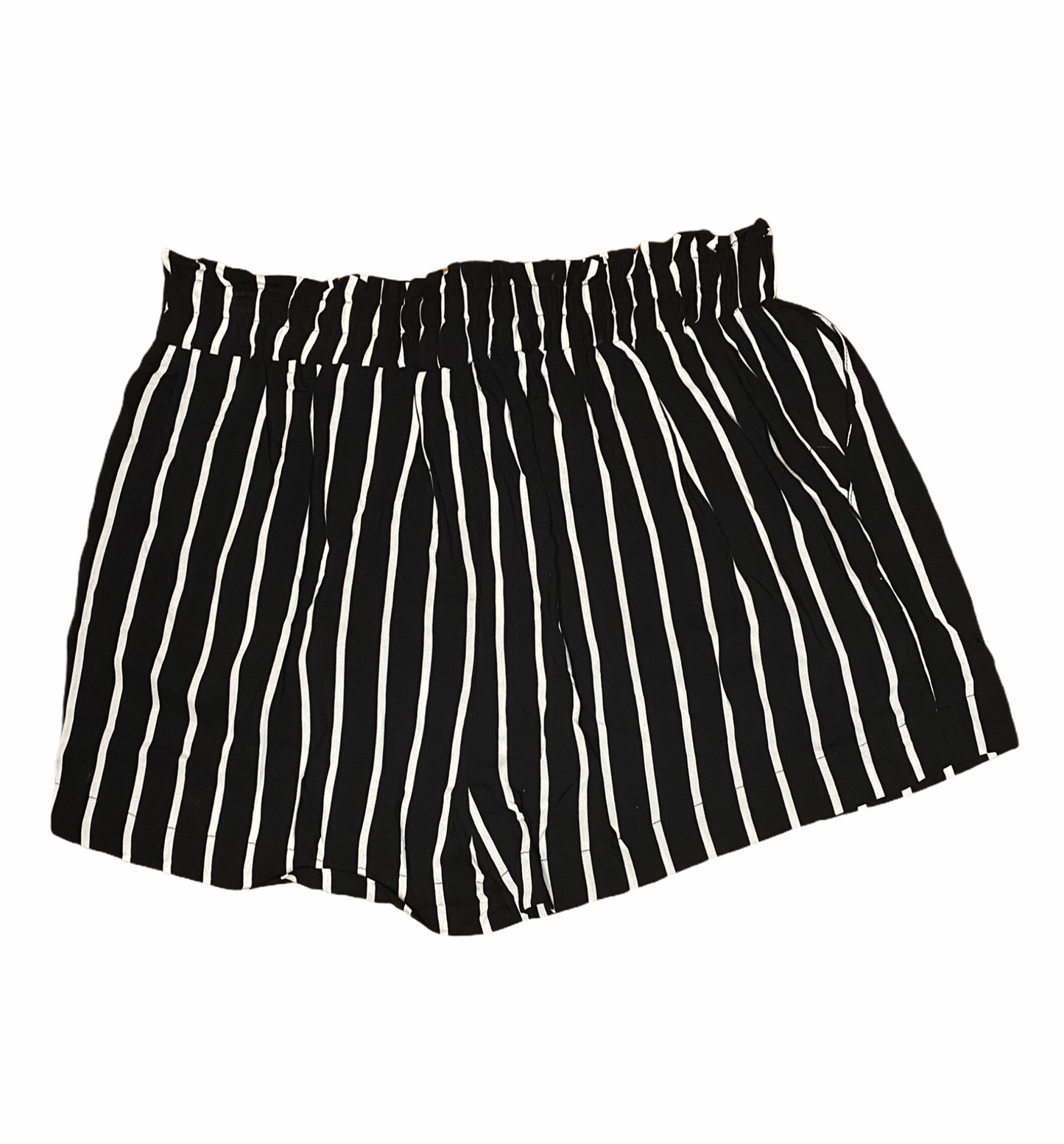 College Girl Striped Casual Shorts