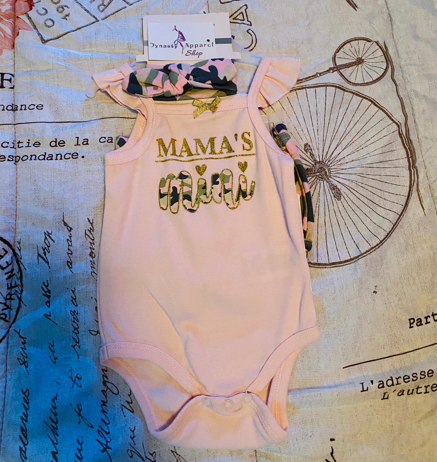 “Mama’s Girl” Baby 3pc Set