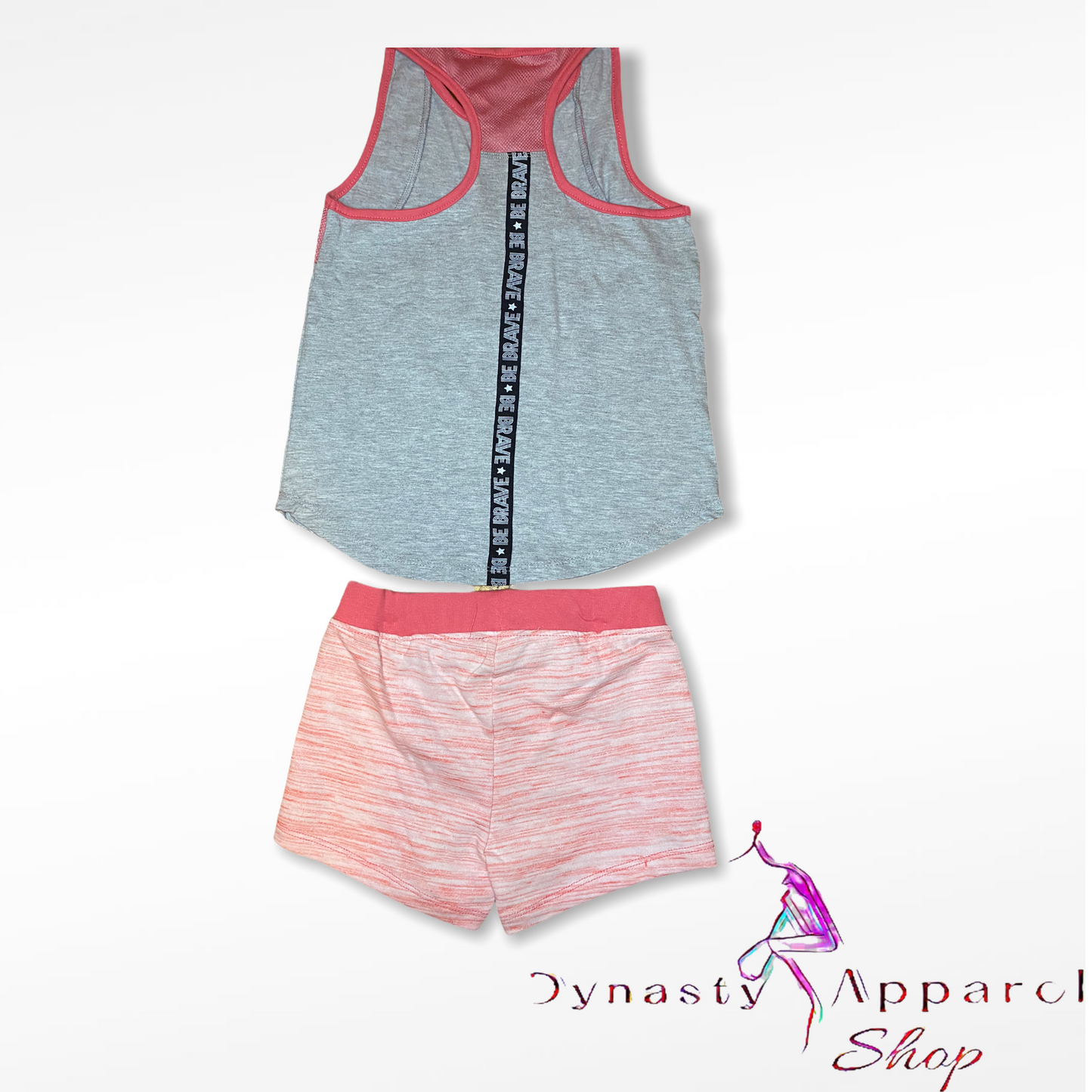 “Brave” Girls 2pc Shirt & Shorts Set